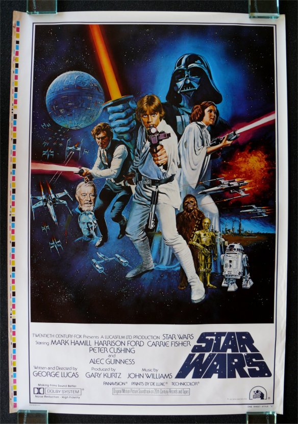 Classic Movie Poster, A New Hope, Star Wars